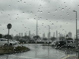 Rainy weather in UAE: Dubai gets scattered showers, heavy rain and thunderstorms in some eastern parts of UAE