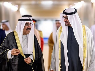 UAE President, Emir of Kuwait discuss bilateral relations and Gulf cooperation
