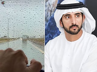 Rain in UAE: Sheikh Hamdan shares a glimpse of his rainy day drive on Instagram 