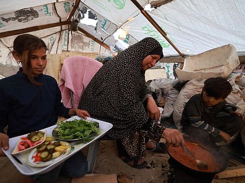 Photos: Gazans end fast without 'joy of Ramadan' 