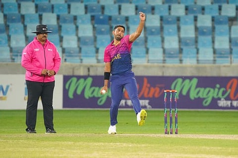 Junaid Siddique bagged the player of the match award for his four wickets.