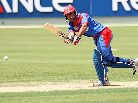 Mohammad Nabi scored a crucial 48 and took five wickets against Ireland.
