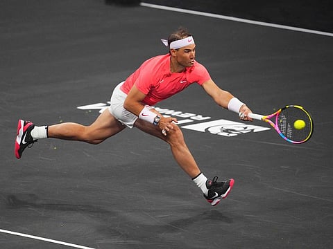 Rafael Nadal missed almost all of the 2023 season with abdominal and other injuries and has played only the Brisbane International this season, where he suffered a flare-up of a hip injury.
