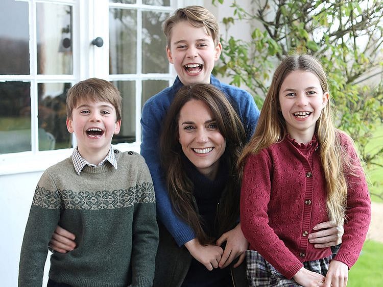Kate Middleton edited image