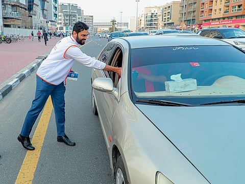 More than 300 volunteers are involved in distributing Aster Iftar meals  in the UAE
