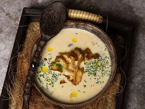 Gulf News 'Your Ramadan Table' food show: Truffle coconut mushroom soup