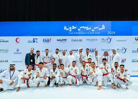 Al Wahda Club Jiu-Jitsu Academy were crowned champions at the Jiu-Jitsu President’s Cup, held at the Etihad Arena, Abu Dhabi held recently.