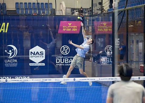 Leading the field of 46 teams of men and women it was the performance of the pairing of Xavier Masson and Jorge Hernan Tupayachi Llanos that stood out at Nad Al Sheba Sports Complex hall.