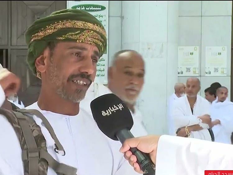 Omani traveller Abdullah Al Kathiri talks to Al Ekhbariya TV.