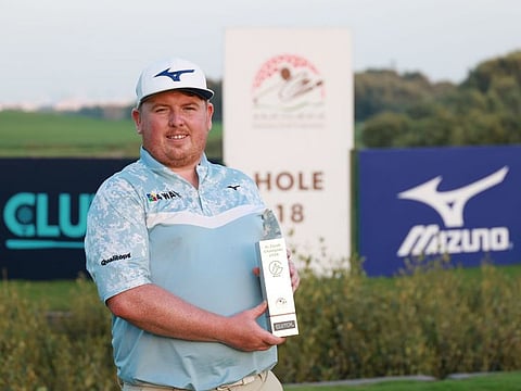 Jack Yule secured the Al Zorah Masters