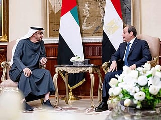 UAE, Egypt Presidents meet in Cairo, discuss bilateral relations and regional developments