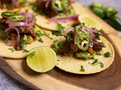 Gulf News' Your Ramadan Table' food show: Lamb tacos with guacamole and pickled onions 
