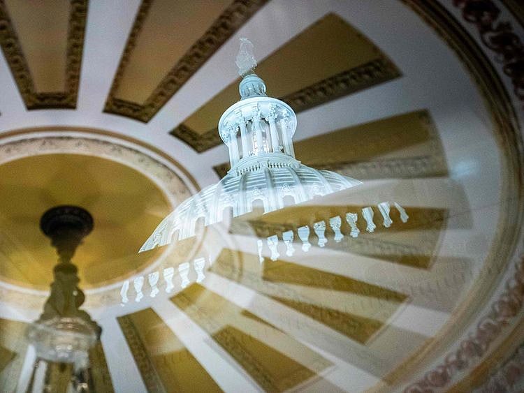 The U.S. Capitol is seen on March 22, 2024 in Washington, DC