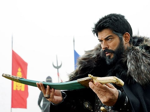 Burak Ozcivit as Osman Bey in Kurulus Osman, the Turkish television series. It  focuses on the life of Osman I, showcasing his tussles against the Byzantium and the Mongols to gain control over the Ottoman dynasty.