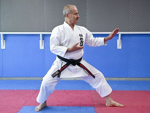 Abdul Rahman Al Haddad, Chief Instructor, Shotokan Japanese Sports Center in Sharjah. In 2010, Al Hadad achieved the prestigious seventh Dan rank, an honour bestowed upon him directly from Tokyo, Japan.