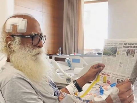 The video has been posted on X social media handle of Sadhguru.