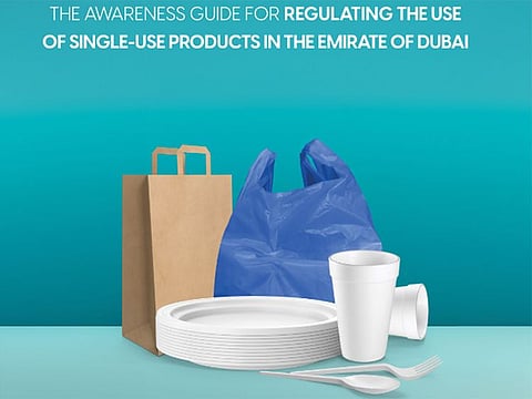 Dubai Municipality on Thursday announces details about plastic products ban in three phases.