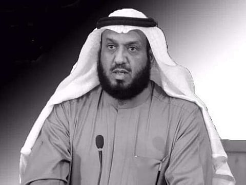 Ex-Kuwait lawmaker Falah Al Sawagh.  