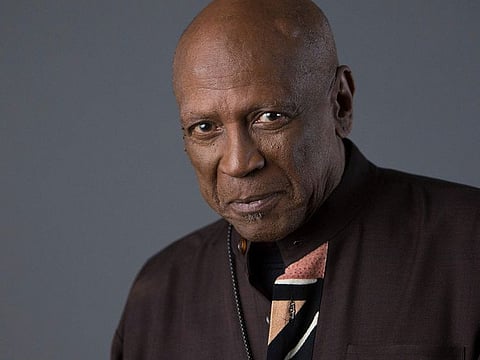 Louis Gossett Jr. poses for a portrait in New York to promote the release of "Roots: The Complete Original Series" on Bu-ray on May 11, 2016.