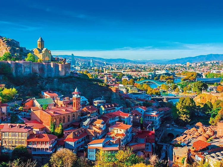 Panoramic view of Tbilisi, Georgia