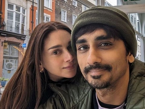  Both Aditi Rao Hydari and Siddharth have made their relationship official and revealed they are engaged.