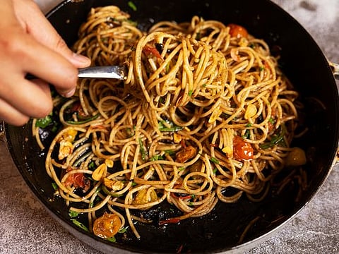 Gulf News’ Your Ramadan Table’ food show: Spaghetti with anchovies