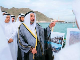 Video: Sharjah Ruler inaugurates picturesque Al Hefaiyah Lake in Kalba