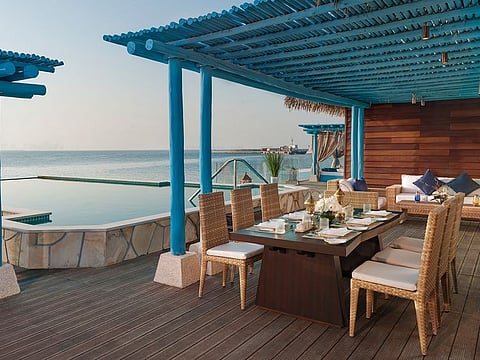 Outdoor area, Overwater Villa, Banana Island Resort Doha by Anantara