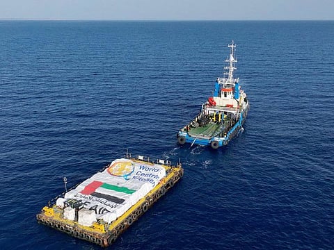 The United Arab Emirates had been the main financier for World Central Kitchen’s aid efforts through the maritime corridor.