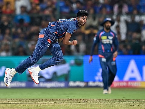 Lucknow Super Giants' Mayank Yadav produced a stunning spell to decimate Royal Challengers Bengaluru in their IPL match on Tuesday.