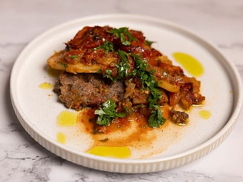 Gulf News 'Your Ramadan Table' food show: Kafta bil Sanieh
