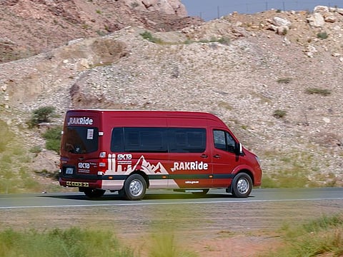 The first phase connects Al Ghail industrial area to Al Nakheel in the centre of Ras Al Khaimah, passing through Adhen area and Ras Al Khaimah airport