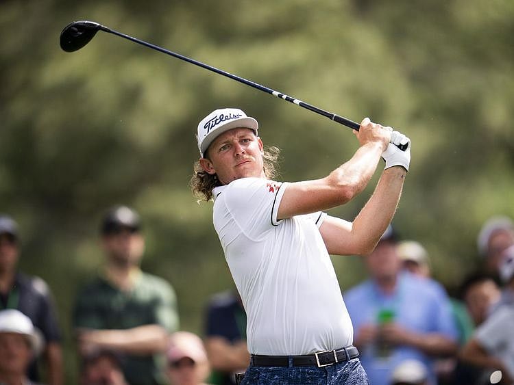 Cameron Smith in action at last year's Masters Tournament