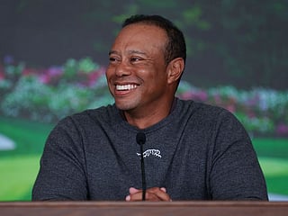 Tiger Woods did not rule out a return at The Masters in April 