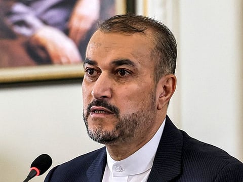 Iran's Foreign Minister Hossein Amir-Abdollahian, who is in New York to attend a UN Security Council meeting, said his country has “tried to tell the United States clearly” that Iran is “not looking for the expansion of tension in the region,” he said in a video posted by his ministry.