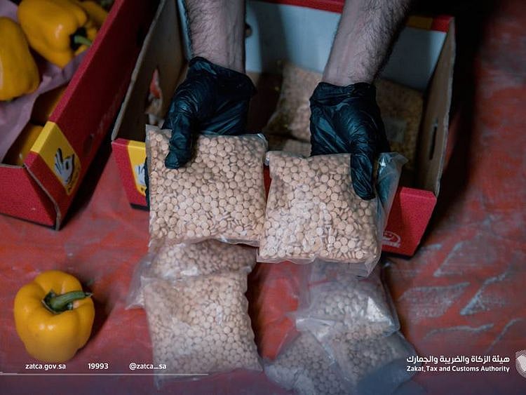 Saudi Arabia drug haul