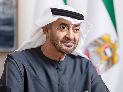 UAE President Highness Sheikh Mohamed bin Zayed Al Nahyan 