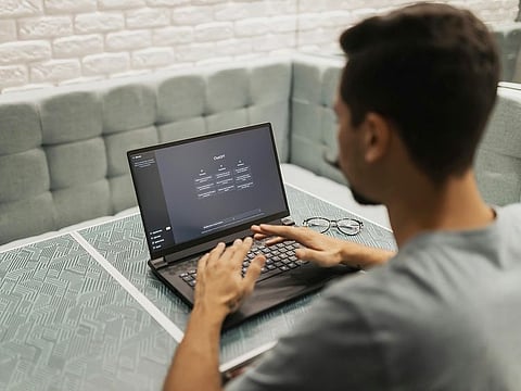 Illustrative image. AI tools imitating human intelligence are widely used in newsrooms around the world to transcribe sound files, summarise texts and translate.