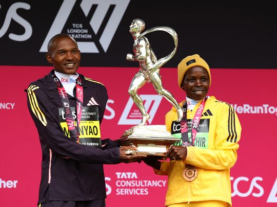 Jepchirchir, Munyao secure Kenyan double in the London marathon