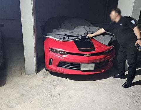 Five luxury vehicles purportedly belonging to the beggar and his brother were seized.