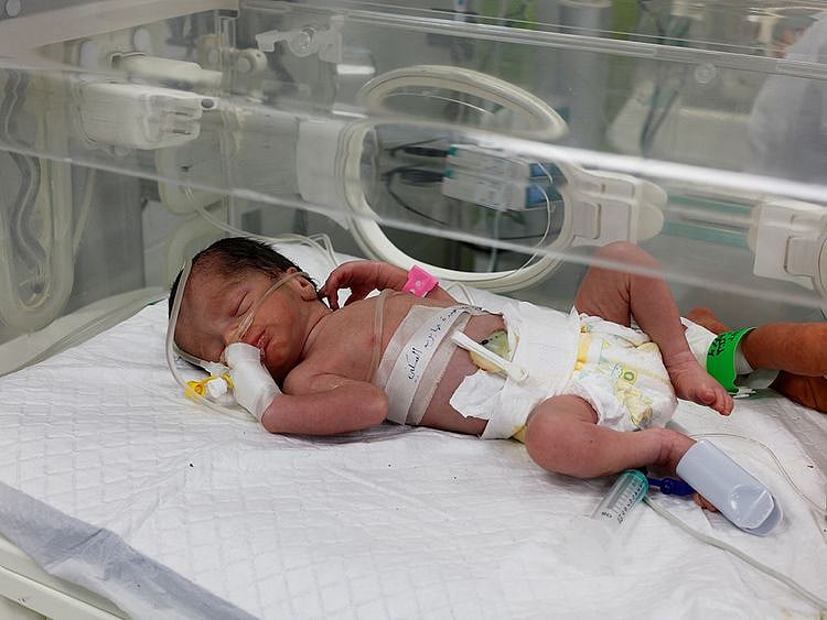 Palestinian baby gaza