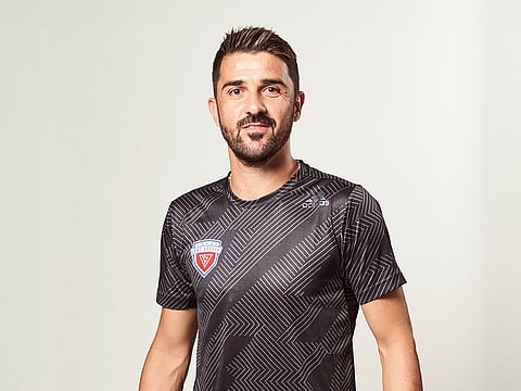 David Villa is Spain’s top scorer in international games.