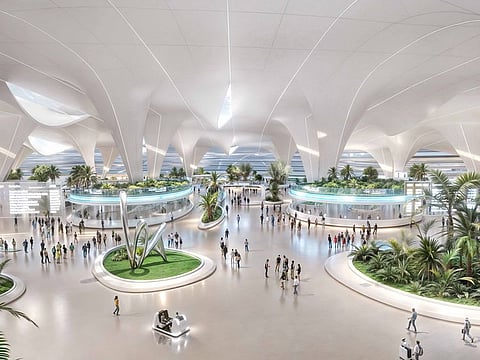 Gates for 400 aircraft, five runways and a capacity to handle 260 million passengers annually. That's what Dubai's new Al Maktoum International will be. 