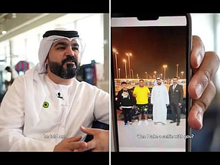 Watch: Emirati duty officer at Dubai Airport wins praise for helping stranded boy fly home during recent rains