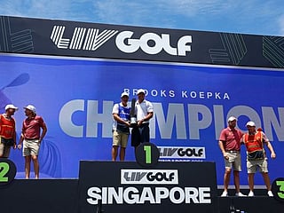 Koepka warms up for PGA defence with LIV Singapore victory
