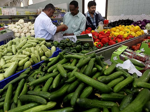 File photo of fresh produce in Abu Dhabi