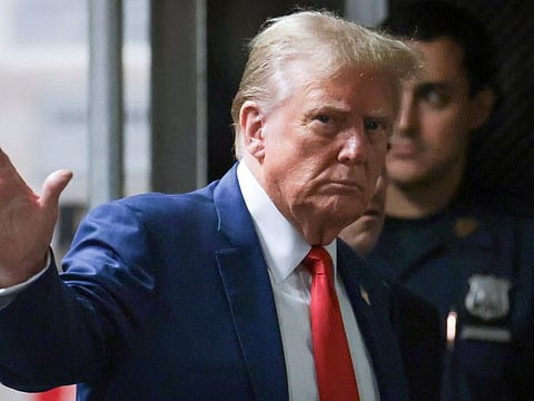 US President Donald Trump