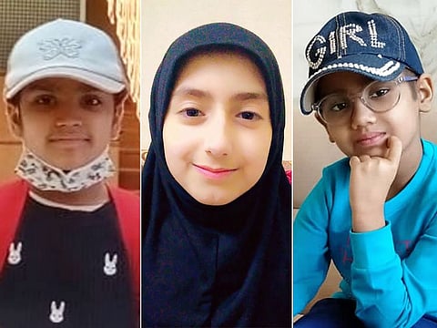 Thalassemia warriors (from left) Zolikha, Maryam and Anabia