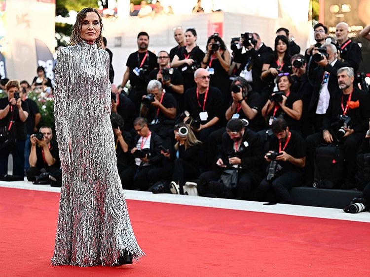 French actor Isabelle Huppert 