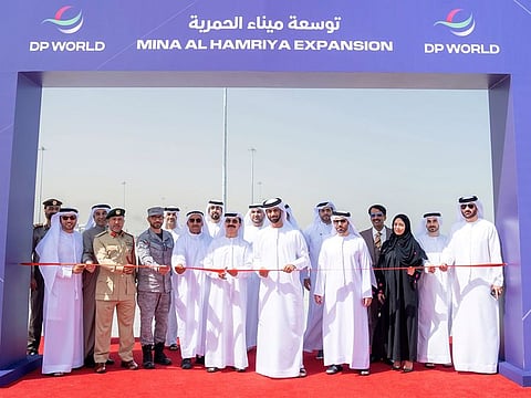 The inauguration ceremony, led by Sultan Ahmed bin Sulayem, Group Chairman and CEO of DP World Group.